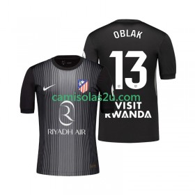 Camisolas de futebol Atlético Madrid Jan Oblak 13 Guarda Redes Equipamento Alternativa 2025/26 Manga Curta